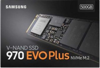 Накопитель SSD Samsung PCI-E 3.0 x4 500Gb MZ-V7S500BW 970 EVO Plus M.2 2280 от магазина РЭССИ