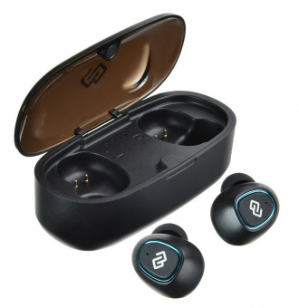 Гарнитура вкладыши Digma TWS-03 черный беспроводные bluetooth в ушной раковине (TS31) от магазина РЭССИ