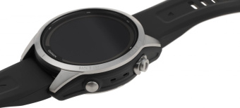 Смарт-часы Garmin Fenix 7S Pro 30.4мм 1.2" transflective корп.серебристый рем.графитовый (010-02776-00) от магазина РЭССИ