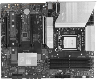 Материнская плата MSI PRO B860-P WIFI Soc-1851 Intel B860 4xDDR5 ATX AC`97 8ch(7.1) 5Gigabit RAID+HDMI+DP от магазина РЭССИ