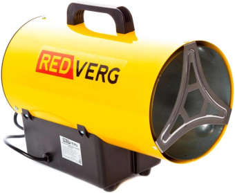 Тепловая пушка газовая RedVerg RD-GH17 1700Вт желтый/черный от магазина РЭССИ