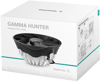 Устройство охлаждения(кулер) Deepcool Gamma Hunter V2 Soc-AM5/AM4/1200/1700/1851 черный 3-pin 21dB Al 95W 252gr Ret (G-U-HUNTER-ARNNNN-G-1) от магазина РЭССИ