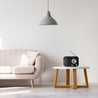 Радиоприемник настольный Vitek VT-3593 черный от магазина РЭССИ