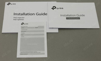 Инжектор TP-Link TL-POE150S 2GE/1PoE 48V 15,4W 802.3af от магазина РЭССИ