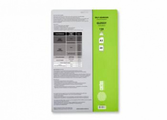 Фотобумага Cactus CS-GSA313020 A3/130г/м2/20л./белый глянцевое самоклей. для струйной печати от магазина РЭССИ