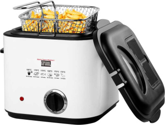 Фритюрница GFGril GFF-012 840Вт белый/черный от магазина РЭССИ