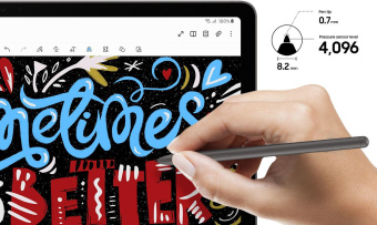 Стилус Samsung S Pen для Samsung Galaxy Tab S9 FE/Tab S9 FE+ серый (EJ-PX510BJEGRU) от магазина РЭССИ