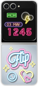 Чехол (клип-кейс) Samsung для Samsung Galaxy Z Flip6 Flipsuit Case Flip 6 (F741) прозрачный/прозрачный (EF-ZF741CTEGRU) от магазина РЭССИ