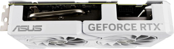 Видеокарта Asus PCI-E 4.0 DUAL-RTX4070S-O12G-EVO-WHITE NVIDIA GeForce RTX 4070 Super 12Gb 192bit GDDR6X 2520/21000 HDMIx1 DPx3 HDCP Ret от магазина РЭССИ