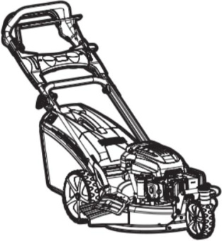 Газонокосилка роторная Champion LMZ5130/1 3000Вт от магазина РЭССИ