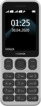 Мобильный телефон Nokia 125 белый моноблок 2Sim 2.4" 240x320 Series 30+ GSM900/1800 FM от магазина РЭССИ