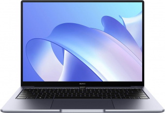 Ноутбук Huawei MateBook 14 KLVL-W76W Ryzen 7 5700U 16Gb SSD512Gb Intel UHD Graphics 14" IPS FHD (1920x1080) Windows 10 Home grey space WiFi BT Cam (53013PBV) от магазина РЭССИ