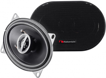 Колонки автомобильные Nakamichi NSE-4618 150Вт 90дБ 4Ом 10x15см (4x6дюйм) (ком.:2кол.) коаксиальные двухполосные от магазина РЭССИ