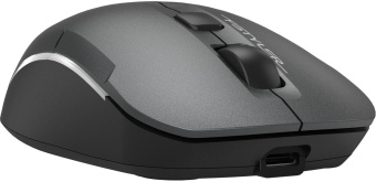 Мышь A4Tech Fstyler FB26CS Air серый/черный оптическая (2000dpi) silent беспроводная BT/Radio USB для ноутбука (4but) от магазина РЭССИ