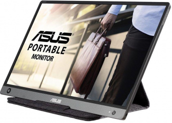 Монитор Asus 15.6" Portable MB16AH темно-серый IPS LED 16:9 HDMI M/M матовая 250cd 178гр/178гр 1920x1080 FHD USB 0.73кг от магазина РЭССИ