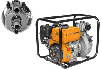 Мотопомпа Carver CGP 3050 H для гряз.воды (01.022.00004) от магазина РЭССИ