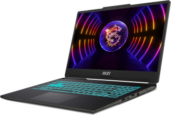 Ноутбук MSI Cyborg 15 A12VF-1215XRU Core i7 12650H 16Gb SSD512Gb NVIDIA GeForce RTX4060 8Gb 15.6" IPS FHD (1920x1080) noOS black WiFi BT Cam (9S7-15K111-1215) от магазина РЭССИ