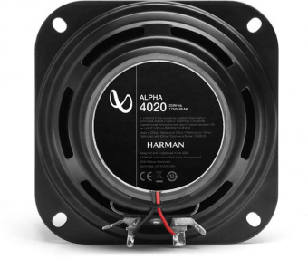 Колонки автомобильные Infinity Alpha 4020 (без решетки) 175Вт 88дБ 4Ом 10см (4дюйм) (ком.:2кол.) коаксиальные двухполосные от магазина РЭССИ