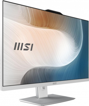 Моноблок MSI Modern AM272P 12M-483RU 27" Full HD i5 1235U (1.3) 16Gb SSD512Gb Iris Xe noOS GbitEth WiFi BT 120W клавиатура мышь Cam белый 1920x1080 от магазина РЭССИ