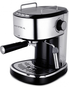 Кофеварка рожковая Supra CMS-1515 850Вт черный/серебристый от магазина РЭССИ