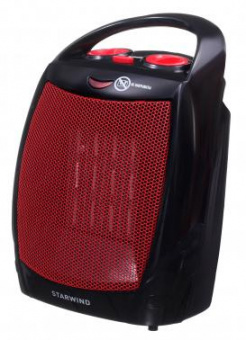 Тепловентилятор Starwind SHV2001 1600Вт черный/красный от магазина РЭССИ