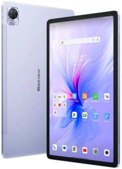 Планшет Blackview Mega 1 G99 (2.2) 2C RAM12Gb ROM256Gb 11.5" IPS 2000x1200 4G 2Sim Android 13 фиолетовый 50Mpix 13Mpix BT WiFi microSD 1Tb 8800mAh 20hr 432hrs от магазина РЭССИ