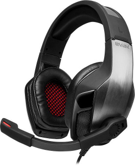 Наушники с микрофоном Sven AP-U995MV черный/красный 2.2м мониторные USB оголовье (SV-016357) от магазина РЭССИ