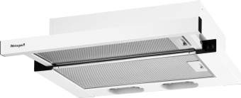 Вытяжка встраиваемая Weissgauff TEL 600 EW белый управление: кнопочное (1 мотор) от магазина РЭССИ