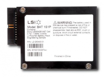 Батарея LSI LSIiBBU08 For MegaRAID SAS 9260/9280 Series (LSI00264 / L5-25343-06) от магазина РЭССИ