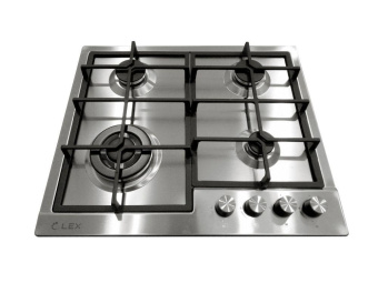 Газовая варочная поверхность Lex GVS 640 IX нержавеющая сталь от магазина РЭССИ