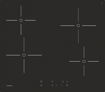 Варочная поверхность Darina PL E323 B черный от магазина РЭССИ