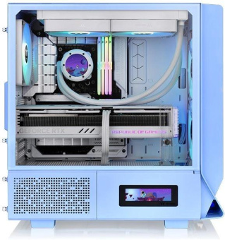 Корпус Thermaltake Ceres 330 TG ARGB Hydrangea голубой без БП ATX 7x120mm 2x140mm 2xUSB3.0 audio bott PSU от магазина РЭССИ