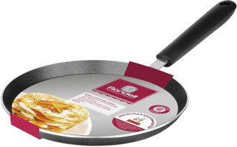 Сковорода блинная Rondell RDA-022 круглая 24см покрытие: Xylan Plus ручка несъемная (без крышки) черный от магазина РЭССИ