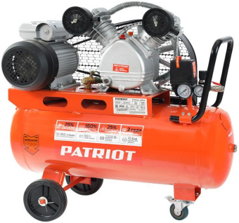 Компрессор поршневой Patriot PTR 50-450A масляный 450л/мин 50л 2200Вт оранжевый/черный от магазина РЭССИ