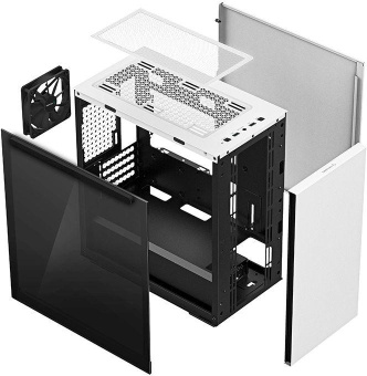 Корпус Deepcool MACUBE 110 WH белый без БП mATX 1x120mm 2xUSB3.0 audio bott PSU от магазина РЭССИ