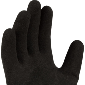 Утепленные акриловые перчатки с начесом Jeta Safety с песочным латексным покрытием р.10/XL JLW-501-XL от магазина РЭССИ