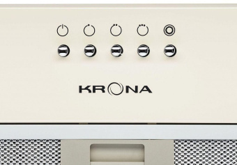 Вытяжка встраиваемая Krona Runa 600 PB слоновая кость управление: кнопочное (1 мотор) от магазина РЭССИ