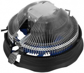 Устройство охлаждения(кулер) Aerocool Verkho Plus Soc-AM5/AM4/1151/1200/1700 черный/синий 4-pin 10-27dB Al 110W 271gr Ret от магазина РЭССИ