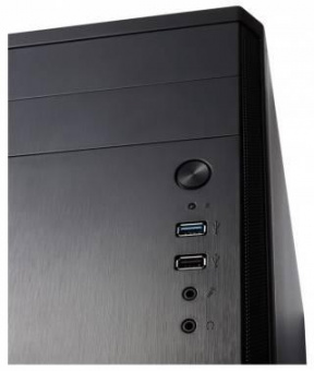 Корпус Fractal Design Core 1100 черный без БП mATX 1x120mm 1xUSB2.0 1xUSB3.0 audio от магазина РЭССИ