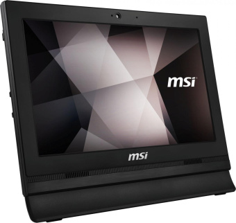 Моноблок MSI Pro 16T 10M-072RU 15.6" HD Touch Cel 5205U (1.9) 4Gb SSD128Gb HDG CR Windows 11 Professional GbitEth WiFi BT 65W клавиатура мышь Cam черный 1366x768 от магазина РЭССИ