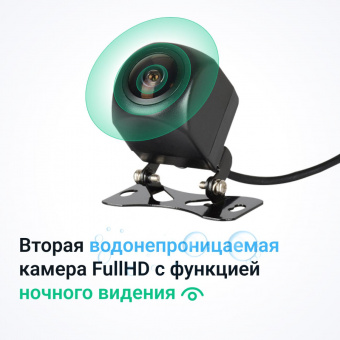 Видеорегистратор Roadgid Blick GPS Wi-Fi черный 2Mpix 1080x1920 1080p 170гр. GPS MSTAR 8339 от магазина РЭССИ