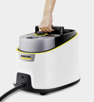 Пароочиститель напольный Karcher EasyFix SC 4 Deluxe 2200Вт белый от магазина РЭССИ
