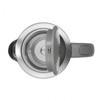 Чайник электрический Bosch TWK7090B 1.5л. 2200Вт нержавеющая сталь (корпус: нержавеющая сталь/стекло) от магазина РЭССИ
