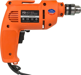 Дрель безударная Patriot FD 401 THE ONE 420Вт патрон:кулачковый реверс (120301401) от магазина РЭССИ