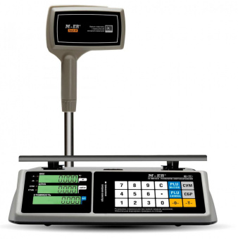 Весы торговые Mertech M-ER 328ACPX-15.2 LCD белый (3154) от магазина РЭССИ