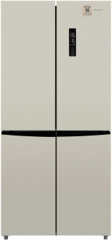 Холодильник Weissgauff WCD 470 Be NoFrost Inverter 2-хкамерн. бежевый (двухкамерный) от магазина РЭССИ