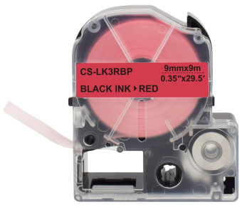 Картридж ленточный Cactus CS-LK3RBP черный для Epson LW300/LW400/LW700/LW600P/LW1000P от магазина РЭССИ