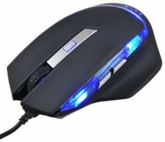 Мышь Оклик 715G черный/серебристый оптическая (3200dpi) USB (6but) от магазина РЭССИ