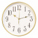 Часы настенные аналоговые Бюрократ WallC-R76P D29см белый (WALLC-R76P29/GOLD) от магазина РЭССИ