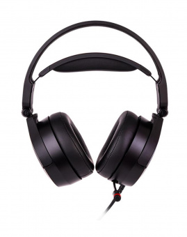 Наушники с микрофоном Thermaltake Riing Pro черный накладные USB оголовье (GHT-RPR-DIECBK-29) от магазина РЭССИ